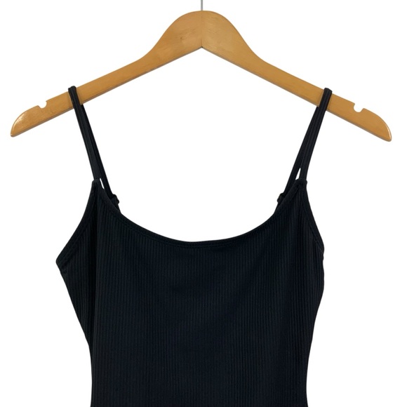 ANDIE The Amalfi One-Piece Swimsuit Black Ribbed Size Small Long Torso i14 - Picture 4 of 12